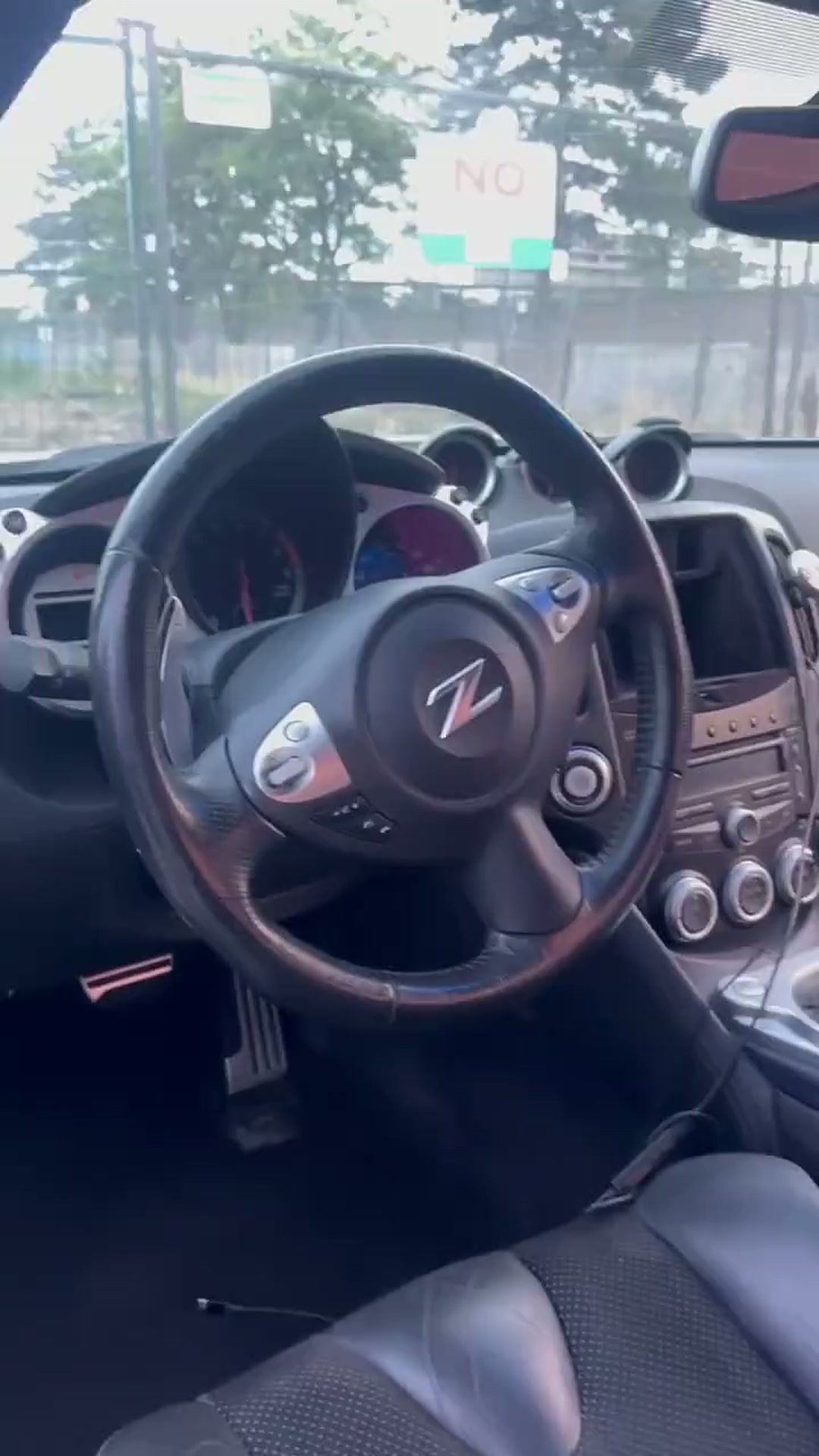 Mobile interior car detailing in Vaughan — dark vehicle finish